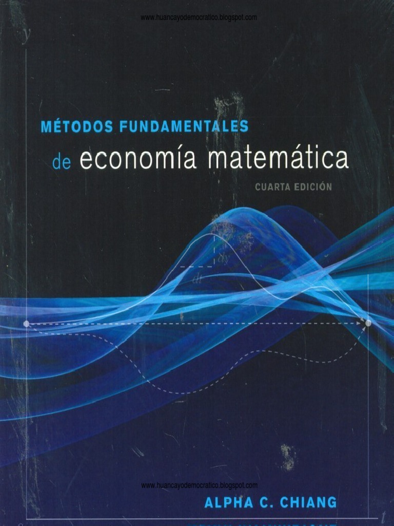 Matemática para Economistas de Chiang | PDF
