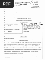 Levandowski Indictment