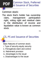 Chapter - 8 CS, PS and Issuance of Securities