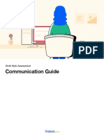Communication Guide: Work Style Assessment