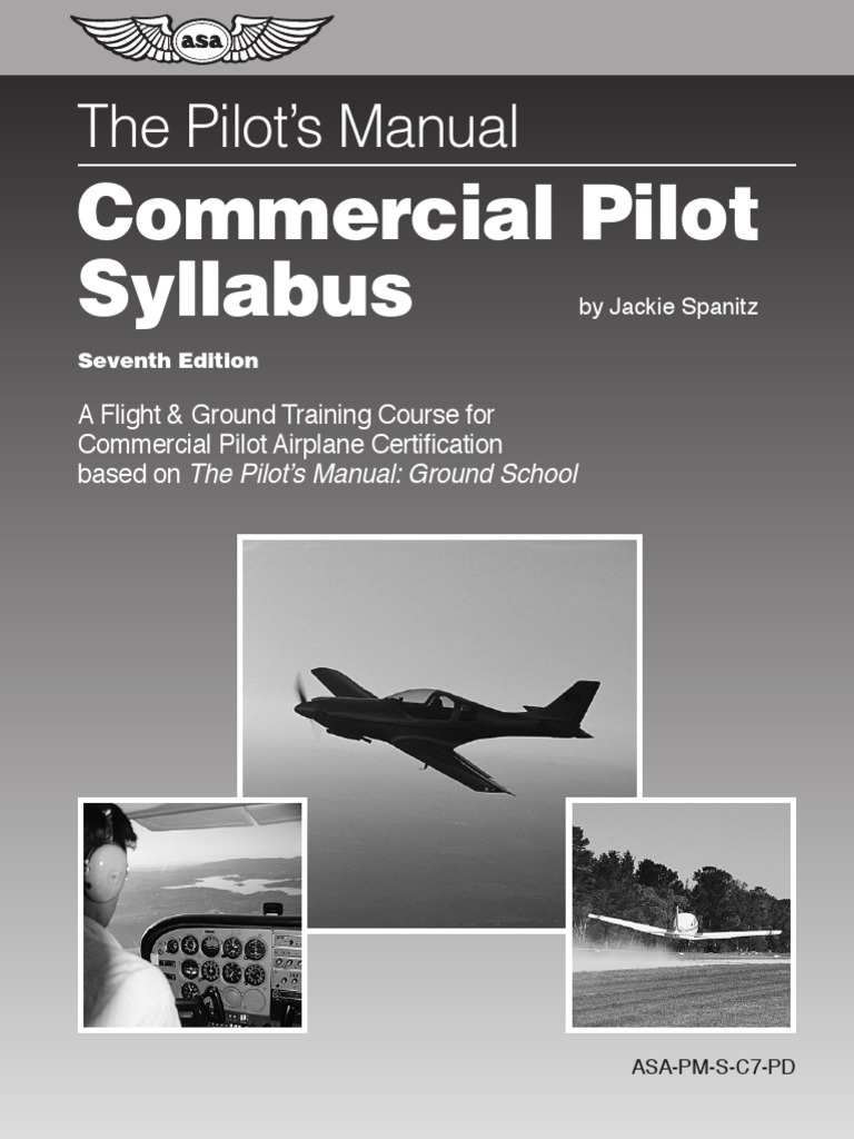 Commercial Pilot Syllabus: The Pilot's Manual | PDF | Aerospace ...