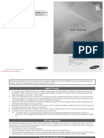 Samsung UE-40C6500 User Manual