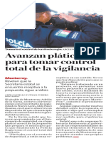 22-08-19 Avanzan pláticas para tomar control total de la vigilancia