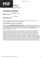 A Estrutura Da Realidade