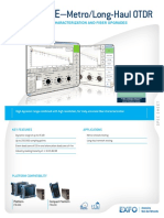 FTB-7500E-: Metro/Long-Haul OTDR