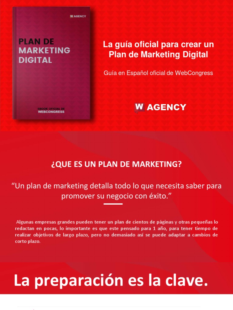Guía para Crear un Plan de Marketing Digital | PDF | Posicionamiento en ...