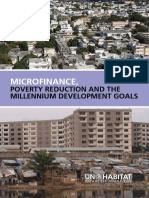 Microfinance,: Poverty Reduction and The Millennium Development Goals