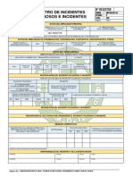Incidentes Peligrosos