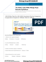 100 MCQs Test For ASI ADLR Assistant Excise Inspector Cooperative Inspector Zilledar District Officer - PPSC SPSC NTS FPSC CSS PMS MCQs Past Papers Jobs Results Syllabus