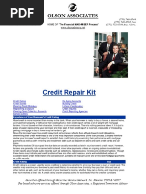 Credit Repair Solutions