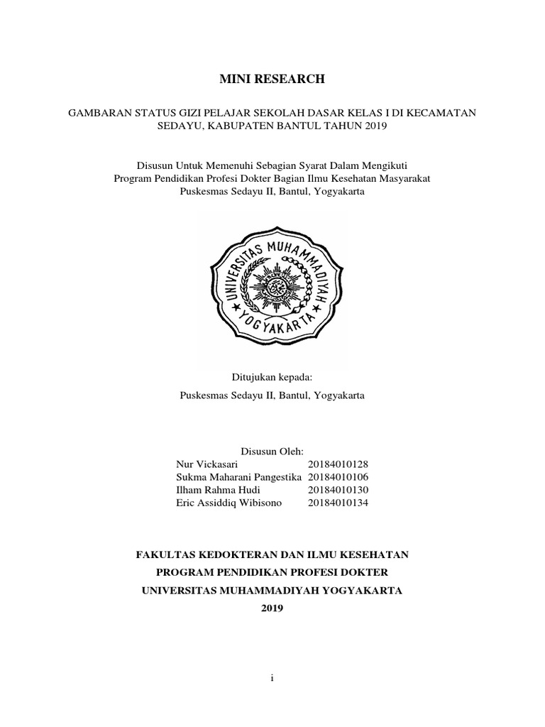 Mini Research | PDF