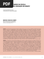 Para Além Dos Muros Da Escola - A Relação Cidade-educação Em Debate