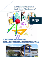 Proyecto Curricular Institucional Matematica Final