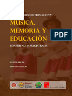 Música, Memoria y Educación