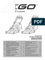 Lm2120e Lm2120e-Sp - Ego 56v Lawn Mower - Manual