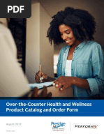 2025 OTC Health & Wellness Order Form | PDF | Over The Counter Drug ...