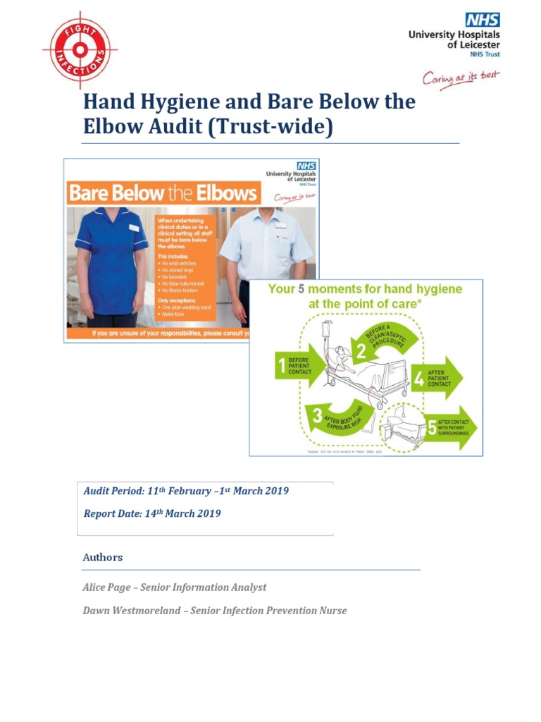 Hand Hygiene Audit March 19 | PDF | Hygiene | Hand Washing