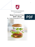 Burger Conveyor Project Report