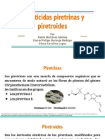 Piretrinas y piretroides: Propiedades y toxicología