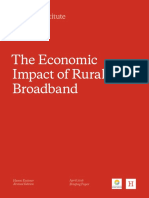 The Economic Impact of Rural Broadband: Revised Edition