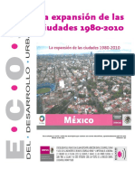 La Expansion de Las Ciudades 1980-2010