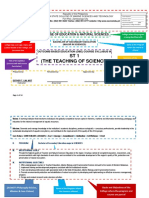 TEACHING OF SCIENCE Syllabi 2017 Sample OBE