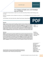 Estudo Comparativo Entre Unidades de Saúde