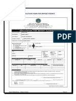 Application Form For Import Permit: Optical Media Board - Citizens Charter