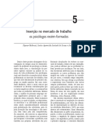 Cap5. Inserção No Mercado de Trabalho Os Psicólogos Recém Formados in Livro O-trabalho-do-psicologo-no-Brasil PDF