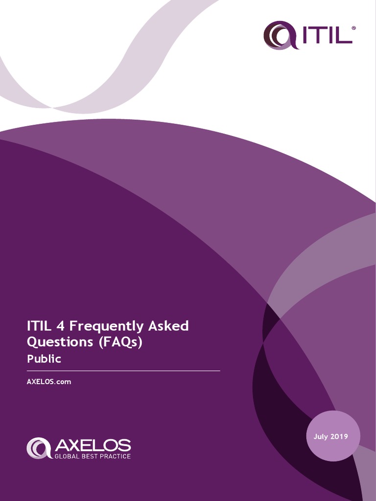 Livre Itil V4 En Français Pdf Gratuit