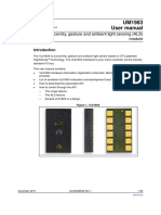 UM1983 User Manual: VL6180X Proximity, Gesture and Ambient Light Sensing (ALS)