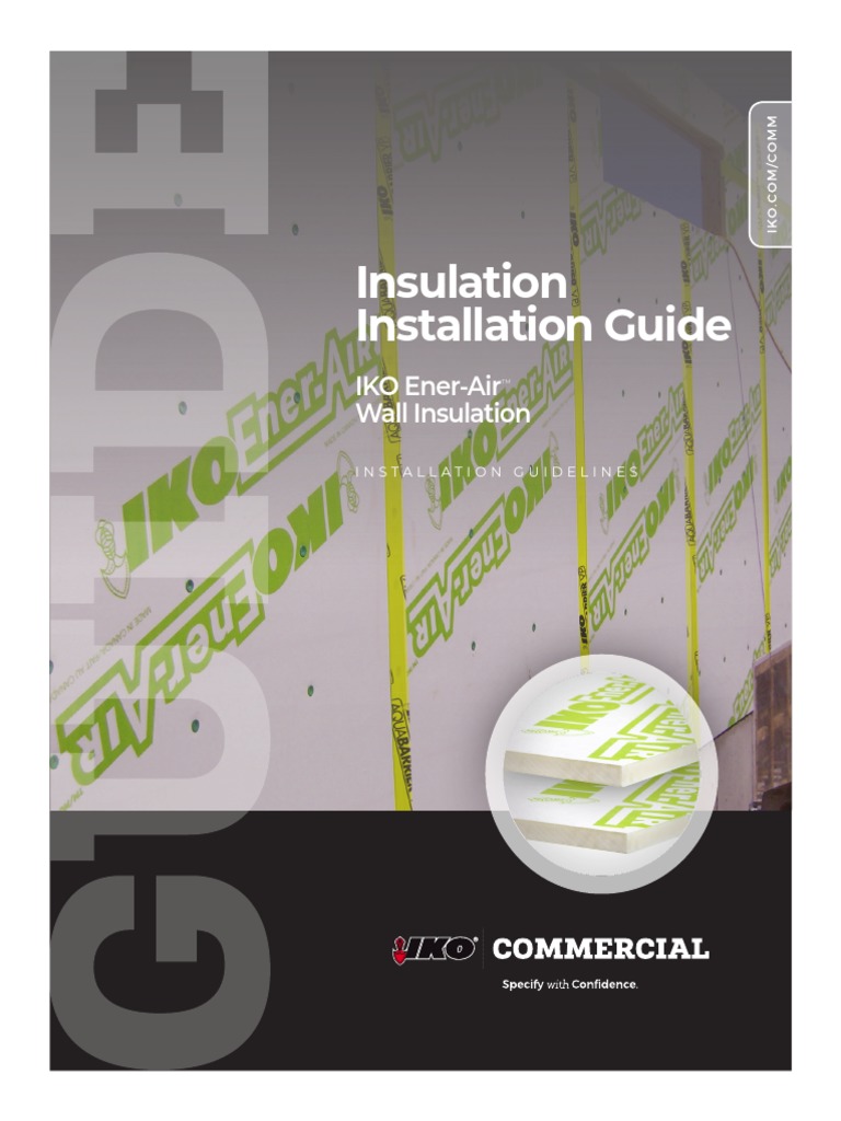 Insulation Installation Guide: IKO Ener-Air Wall Insulation | Download ...
