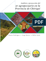 Análisis y Proyección Del Sector Agropecuario en La Provincia de Chiriquí