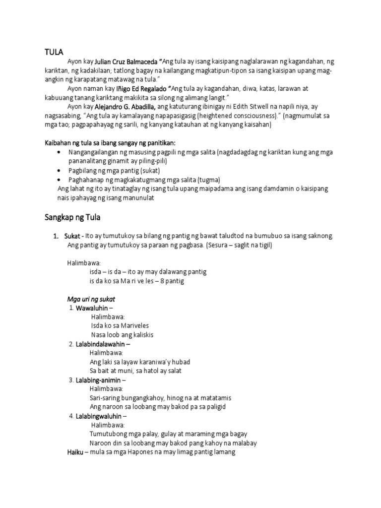 Tula | PDF