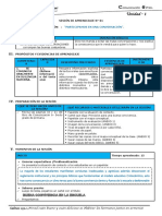 I Unidad - Sesión 1 - Oralidad - La Conversación - 6° Grado