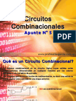 Técnicas Digitales Apunte 5 - Circuitos Combinacionales