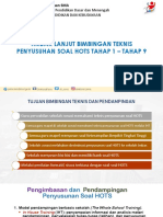 Tindak Lanjut Bimtek HOTS