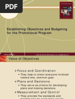 Chap07 Establishing Objectives and Budgeting For The Promotional Program