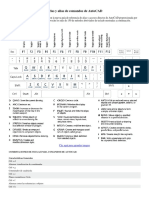 Lista de Combinaciones de Teclas y Alias de Comandos de AutoCAD