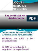 Los Conflictos en La Adolescencia