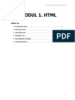 Modul 1 - HTML