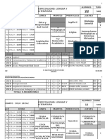 Horario de Clases