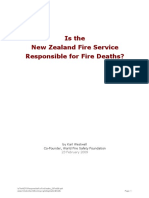 Is The New Zealand Fire Service Responsible For Fire Deaths?  23 Feb 2009