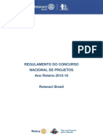 Regulamento Concurso Nacional de Projetos - Ano Rotário 2015-16