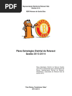 Plano de Gestão RDR 2013 2014