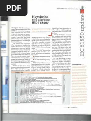 Iec 61850 | PDF