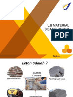 Uji Material, Beton Dan NDT - 2