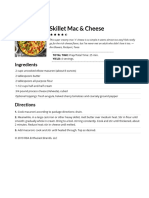 Skillet Mac & Cheese Recipe - Taste of Home