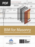 BIM For Masonry Modeling Buildings in Autodesk Revit