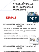 Tema 5 Diseño y Gestión de Los Canales Integrados de Marketing